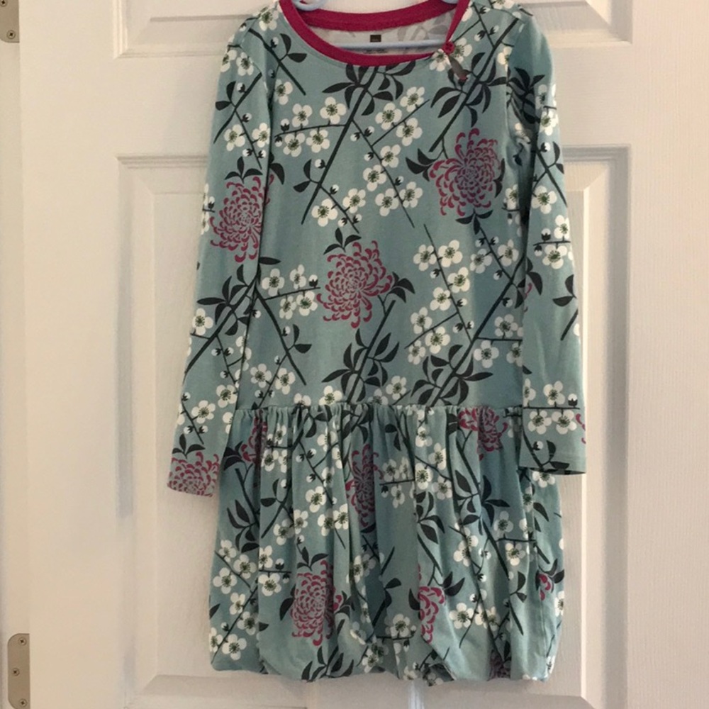 Cherry blossom girls dress by Tea. Size 8.
